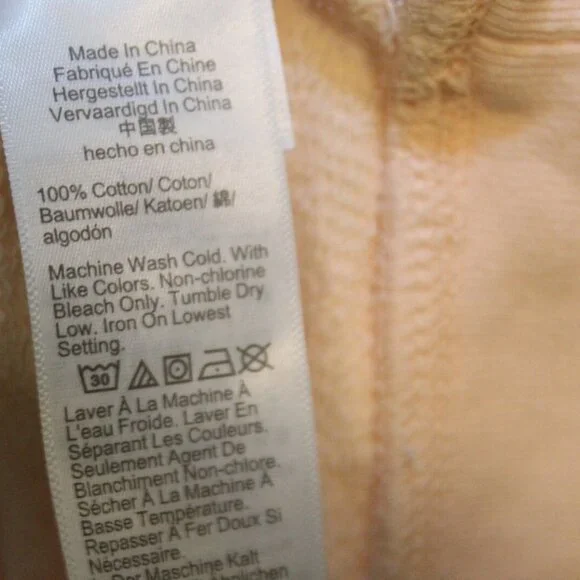 J. Crew Vintage Cotton Terry Relaxed Hoodie Sweatshirt AW136 Plus Size 2X H13675 - Picture 5 of 9